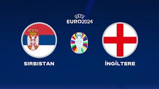 Sırbistan  İngiltere  UEFA EURO 2024 GROUP C  FC 24 [upl. by Silvano]