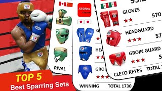 Top 5 BOXING SPARRING SETS 2023 [upl. by Orlosky]