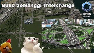 Cities Skylines 2  Building Ring Cloverleaf Interchange  Islandia  Industrial Zone [upl. by Amisoc]