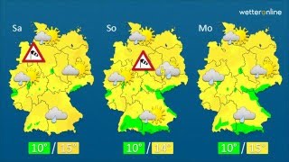 wetteronlinede Das Wetter in 60 Sekunden 11052016 [upl. by Elmore]