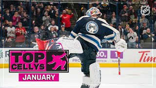 Justin Bieber Ovechkins Climb and Goalies with Flair  Best Cellys of January  NHL [upl. by Bayer975]