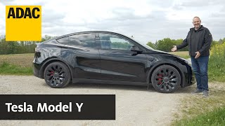 Tesla Model Y Was kann das meistverkaufte Elektro SUV  ADAC [upl. by Westfahl]