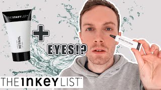 The Inkey List Retinol Eye Cream Review  6 Days of The Inkey List [upl. by Alletsirhc]