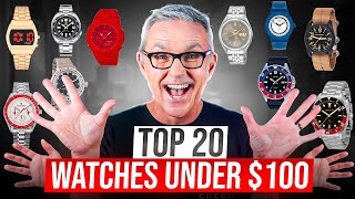 The 20 Best Watches Under 100  2024 Edition [upl. by Sophi]