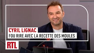 La recette des moules de Cyril Lignac fou rire avec Laurent Gerra [upl. by Robaina]