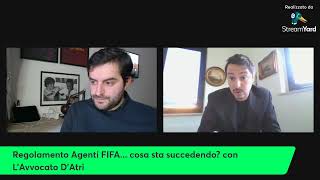 Cosa sta succedendo al Regolamento Agenti FIFA Con lAvv Antonio DAtri [upl. by Garceau]