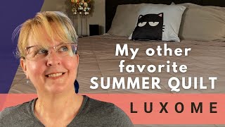 REVIEW LUXOME Lightweight Blanket [upl. by Nenad]