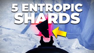 Destiny ENTROPIC SHARD Locations Aspect of Control Quest [upl. by Levona802]