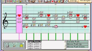 Mario Paint Vegas Theme  Street Fighter II [upl. by Esoryram]