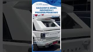 Penampakan Gagahnya Mobil Jep Indonesia 1 Presiden Prabowo Bernama Maung Garuda Buatan Pindad [upl. by Georgianne]