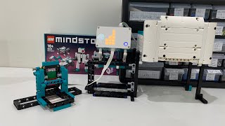 Arcade Stacking Game a Lego Mindstorms 51515 creation [upl. by Llerrom257]