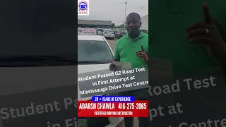 Student Passed G2 Road Test in First Attempt in Mississauga Drive Test Centre [upl. by Brouwer]