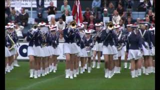 Helsingør Pigegarde  Elsinore Girls Marching Band [upl. by Higinbotham132]