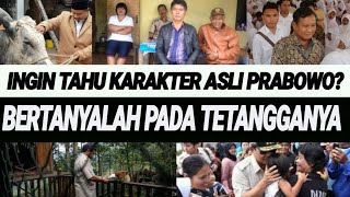 KESAKSIAN TETANGGA PRABOWOPAK PRABOWO TERLALU DERMAWANSIMAK BAIK2ENTAHLAH JIKA ORANG SEPERTI INI [upl. by Oiramal272]