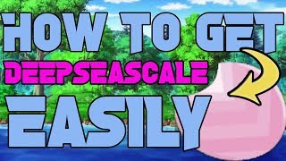 HOW TO GET DEEPSEASCALE EASILY Quickest Way Possible  Roblox Pokemon Brick Bronze [upl. by Hgielrahc]