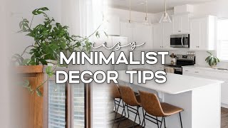 13 COZY MINIMALIST HOME DECOR TIPS 🕯  How To Make Your Home Cozy But Not Cluttered [upl. by Wiatt25]