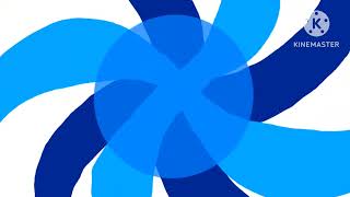 Pinwheel Blue Dark Blue Background [upl. by Roskes]