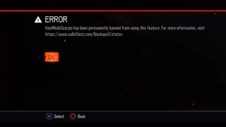 BANNED FROM MAKING EMBLEMS ON BO3 [upl. by Chesnut350]