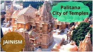 Palitana Jain Temples and its 3000 steps  Jainism  Gujarat [upl. by Einhapets]