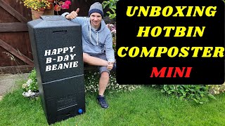 Unboxing Hotbin Composter Mini Mk2 [upl. by Giff]