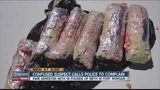 700K in meth found after suspect calls police [upl. by Mellar]