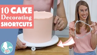 10 Cake Decorating Shortcuts [upl. by Herring]