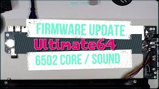 C64 Hardware  Ultimate64 firmware update  improvements of core and SID emulation [upl. by Dnomsed]