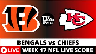 CINCINNATI BENGALS VS KANSAS CITY CHIEFS LIVE  NFL Game Score Dec 31 2023 [upl. by Ennaeirb]