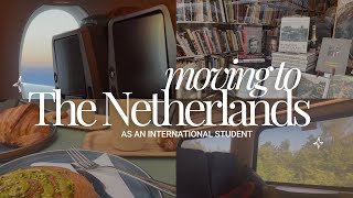 moving to the netherlands as an international student 🇳🇱  uni abroad vlog [upl. by Eiznyl387]