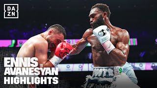 FIGHT HIGHLIGHTS  JARON ENNIS VS DAVID AVANESYAN [upl. by Nnep682]