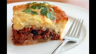 Musaka  Greek Moussaka [upl. by Boigie947]