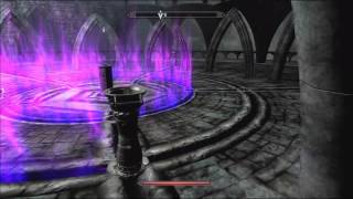 Skyrim Dawnguard Walkthrough for Dimhollow Cavern Puzzle awakening brazier Crypt puzzle [upl. by Huldah]