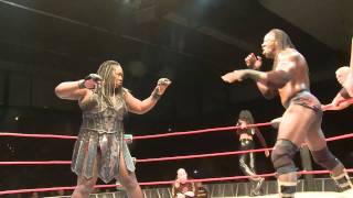 Booker T amp Awesome Kong GO TOETOTOE  TNA Classic Moments [upl. by Katerina]