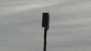 Livonia MI Emerson Middle School Whelen WPS3000 Tornado Siren Test December 1st 2007 [upl. by Yatnahc]