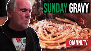 Sunday Gravy Italian Recipe  Giannis North Beach [upl. by Joette]