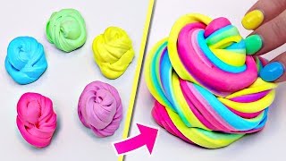 Slime Hacks To Make The Best Slime How to Make Slime [upl. by Ennadroj]