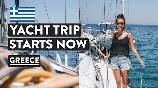 An AWESOME SAIL Greek Island Hopping In The Cyclades [upl. by Gnoud566]