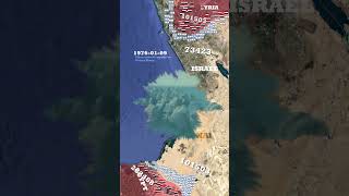 Arab Israeli Yom Kippur War of 1973 battle war mappingwar israeliwar worldwar [upl. by Ylicec]