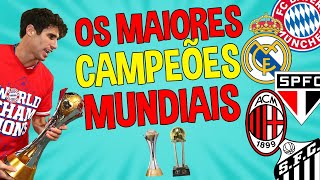 Veja quais são os MAIORES CAMPEÕES MUNDIAIS [upl. by Ainoet]