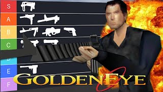 Ranking All Weapons In GoldenEye 007 [upl. by Gabel805]