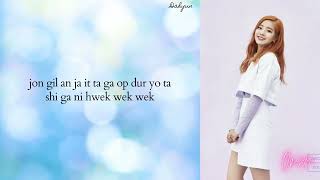 Twice  TT Easy Lyrics Karaoke [upl. by Yahsan]