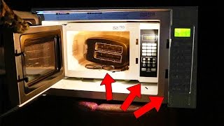 Microwaving A Microwave Microwaving A Toaster [upl. by Elish]