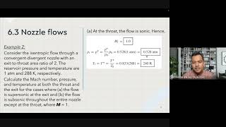 Compressible Flow Through Nozzles Diffusers and Wind Tunnels Part 3 [upl. by Britney640]