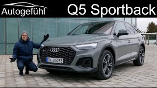 Audi Q5 Sportback FULL REVIEW  how Audi wants to grab BMW X4 and GLC Coupé customers [upl. by Yehus846]