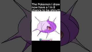 Day 35 Drawing Cascoon shorts pokemon drawing art [upl. by Bayer]