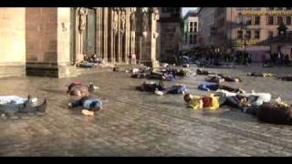 Flashmob Nürnberg Lorenzkirche 12042011 [upl. by Akihsan185]