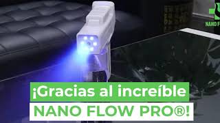 Pistola Sanitizante Inalámbrica  Nano Flow Pro® [upl. by Dun325]