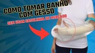 COMO NÃO MOLHAR O GESSO COM ESSE PROTETOR IMPERMEÁVEL  PROTETOR IMPERMEÁVEL PARA GESSO FUNCIONA [upl. by Carlene]