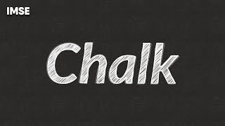 Chalk Text Effect in Photoshop  Photoshop Tutorial  Free Template [upl. by Eliseo314]