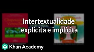 Intertextualidade explícita e implícita [upl. by Sairacaz]